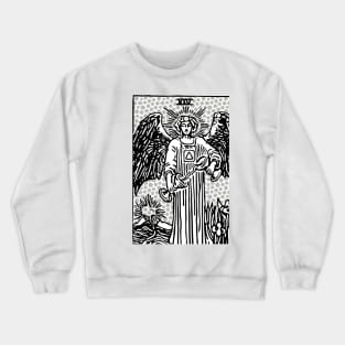 Modern Tarot Print - Temperance Crewneck Sweatshirt